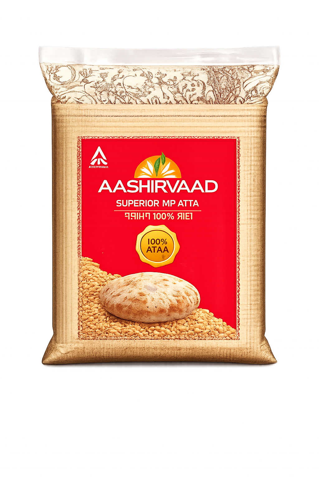 Aashirvaad Whole Wheat Atta 1kg